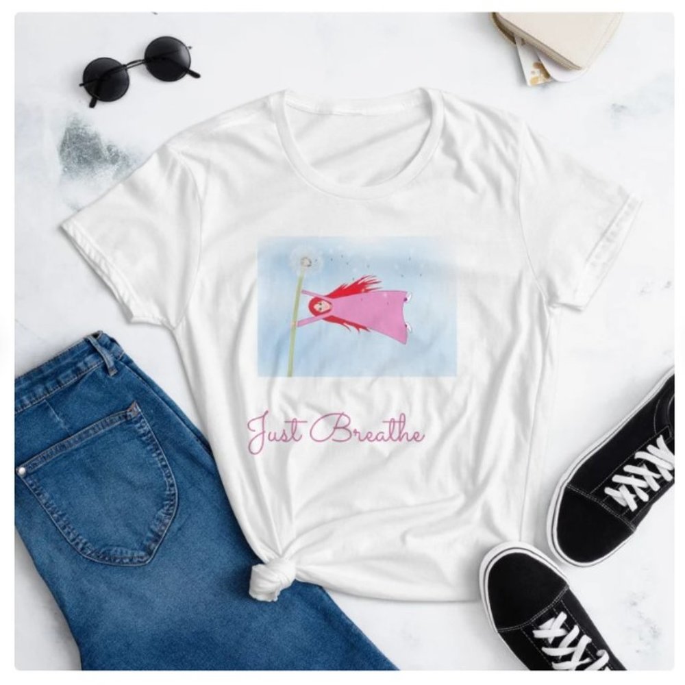 Just Breathe T-Shirt - Picture 2 of 2